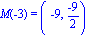 M(-3) = (-9, (-9)/2)