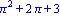 Pi^2+2*Pi+3
