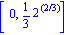 [0, 1/3*2^(2/3)]